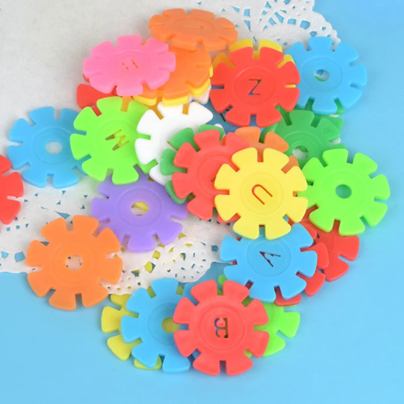 60/100/200pcs - Snowflake Building Block Set