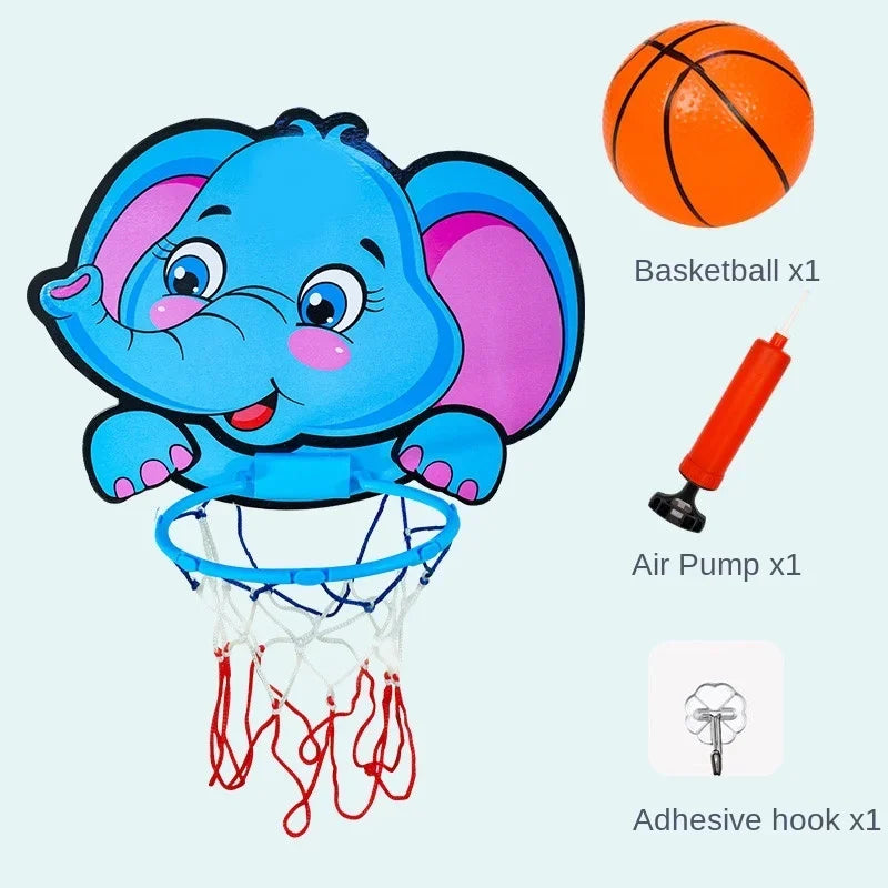 Basketball Suction Hoop, Ball and Pump