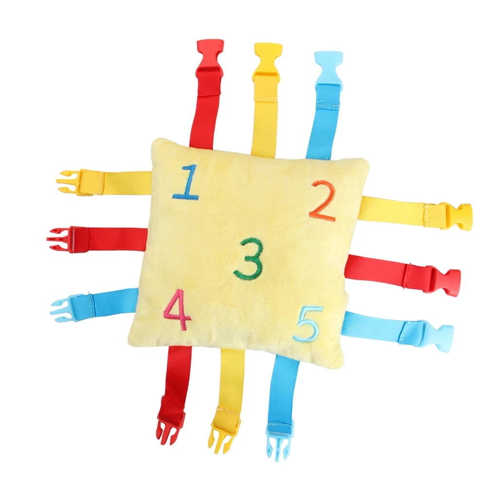 Sensory Buckle Pillow