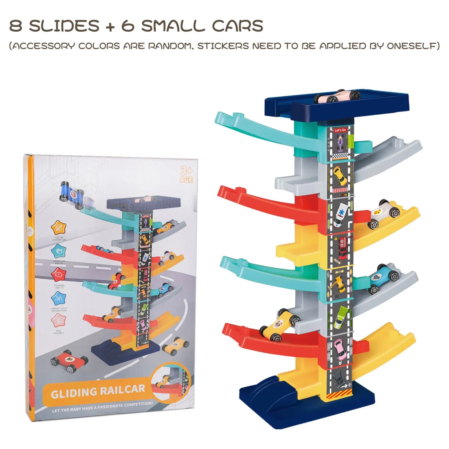 Multi-Level Car Gliding Track