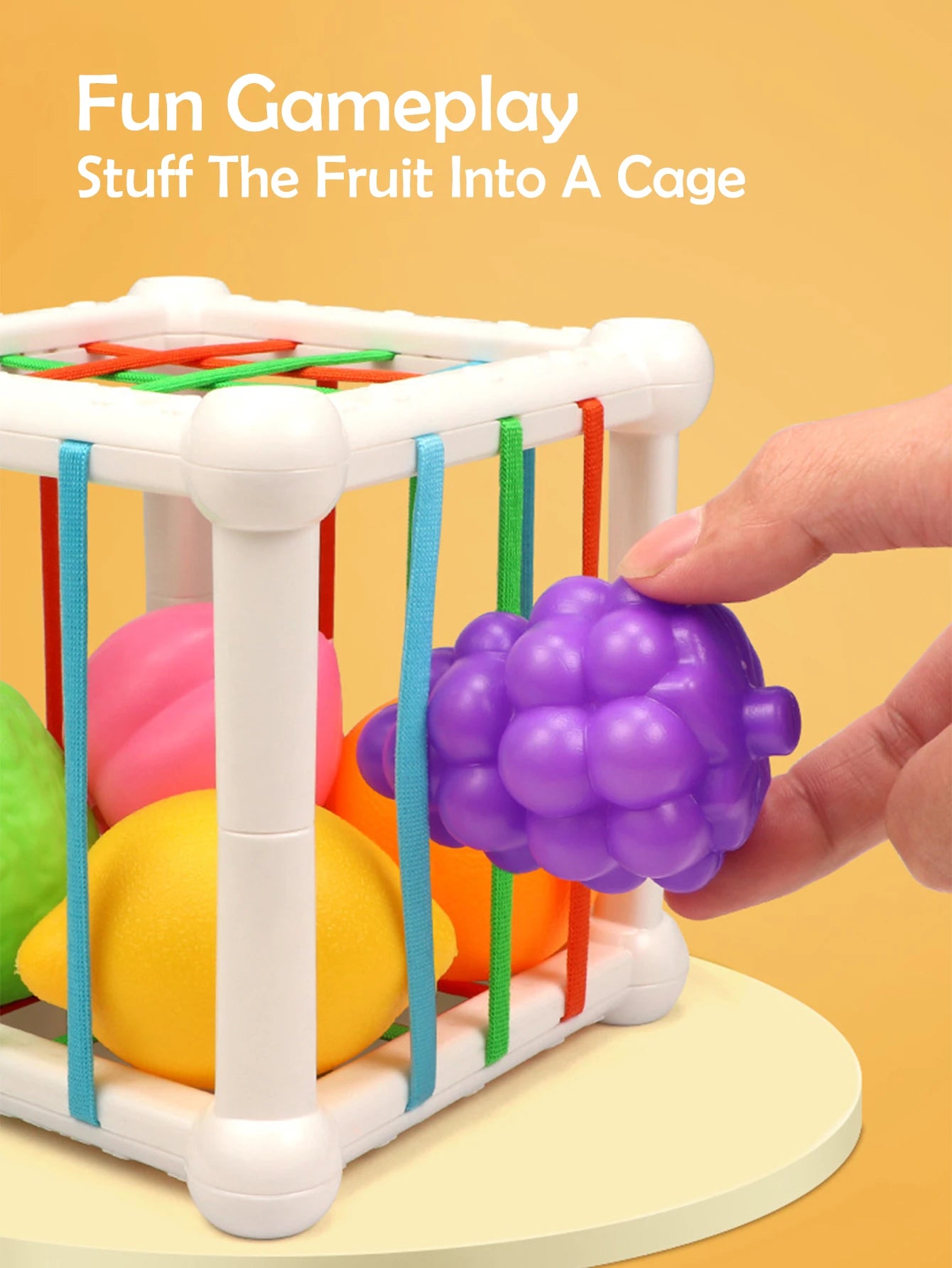 7Pcs - Fruit and Cage