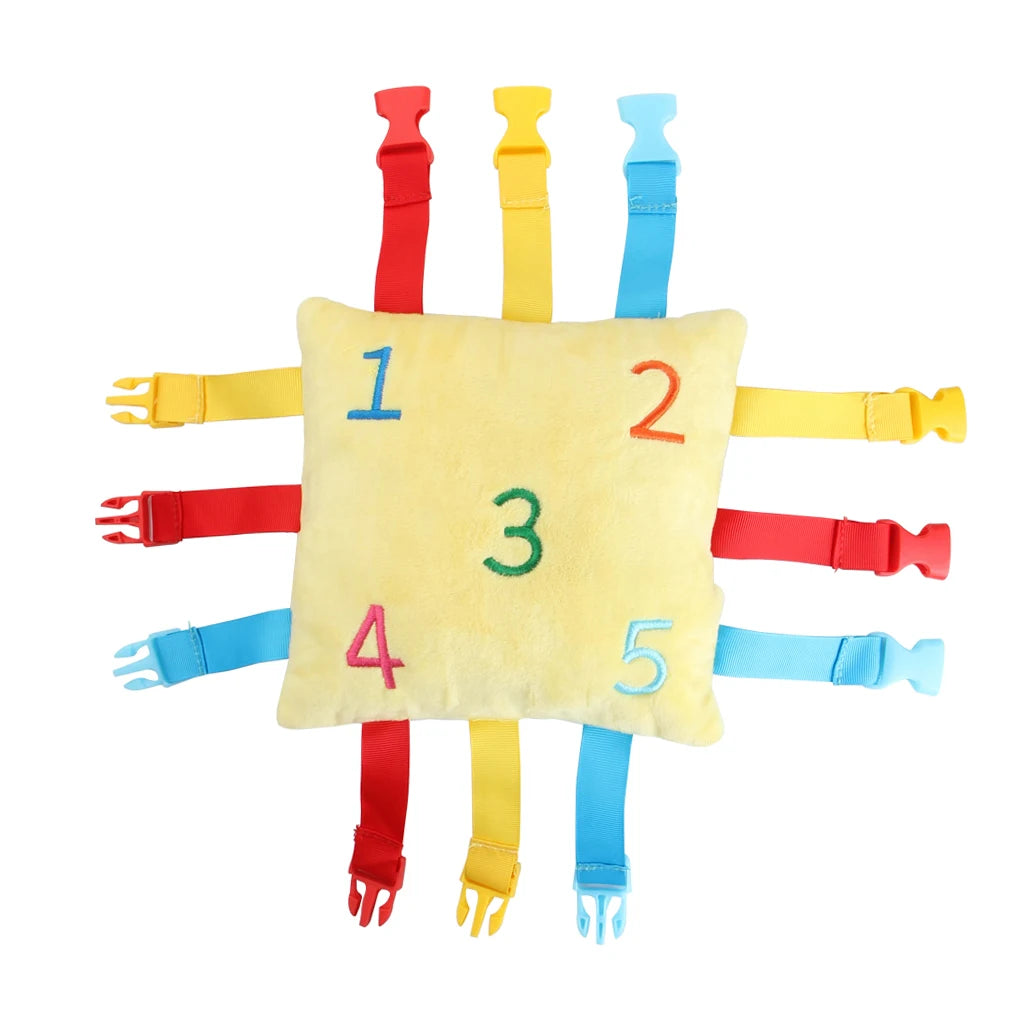 Sensory Buckle Pillow