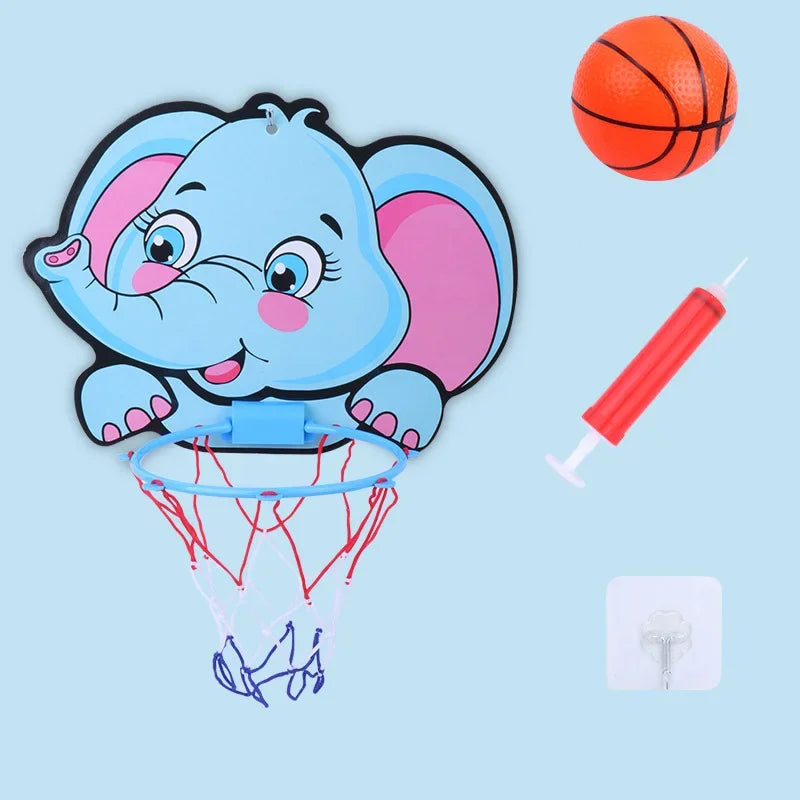 Basketball Suction Hoop, Ball and Pump