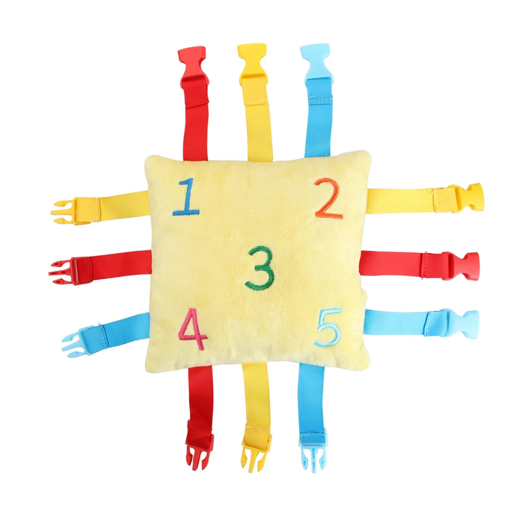 Sensory Buckle Pillow