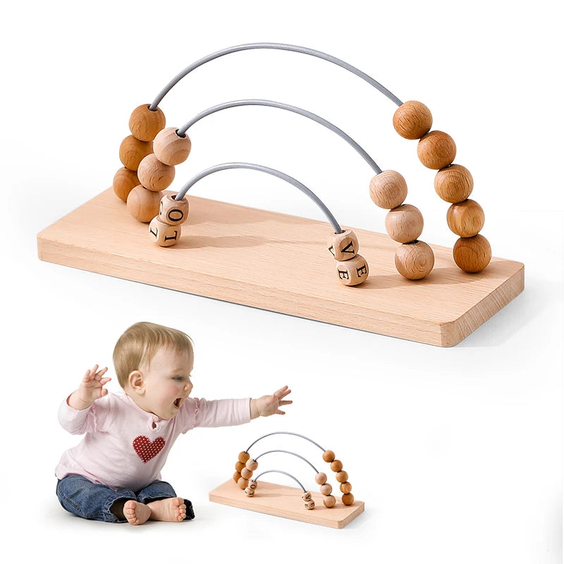 Wooden Abacus 'LOVE'