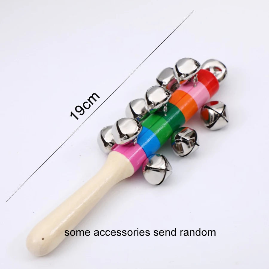 Rainbow Hand Held Bell