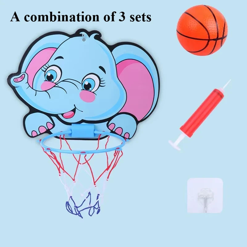 Basketball Suction Hoop, Ball and Pump