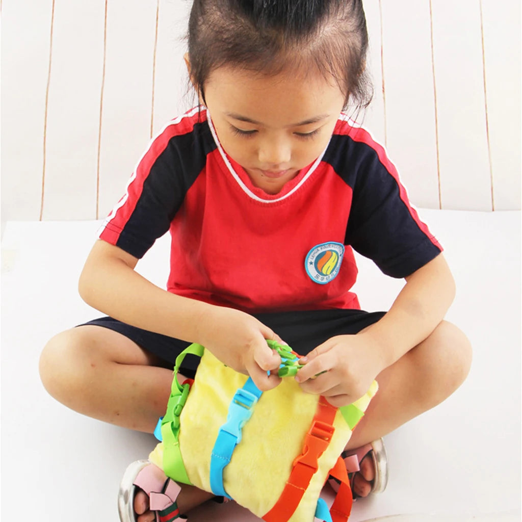 Sensory Buckle Pillow