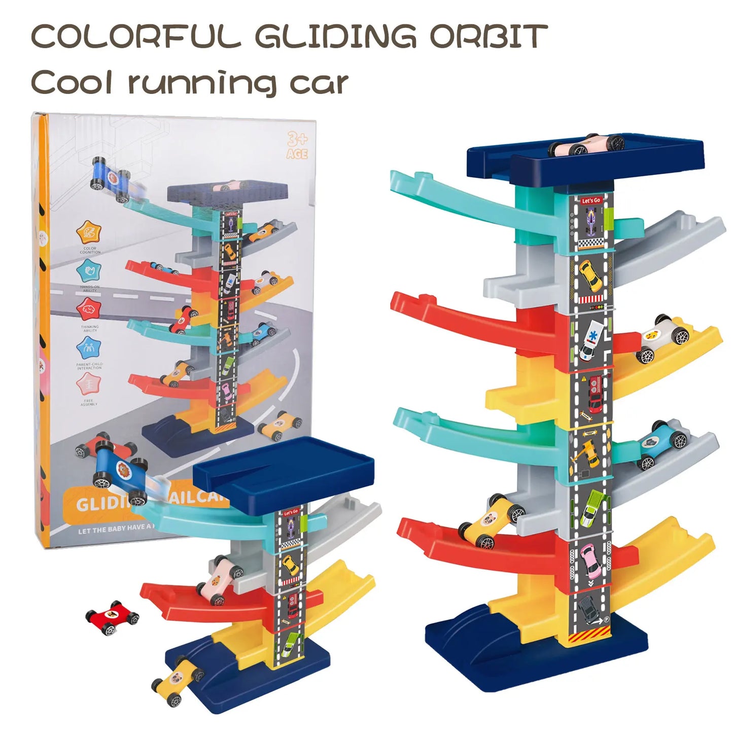 Multi-Level Car Gliding Track