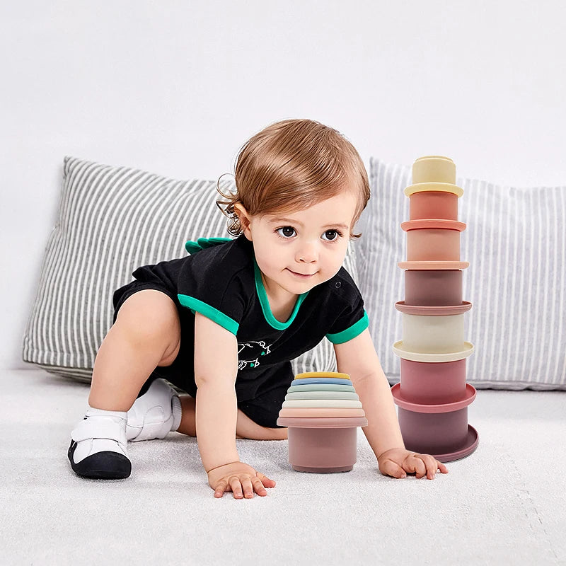 Silicone Stacking Cups