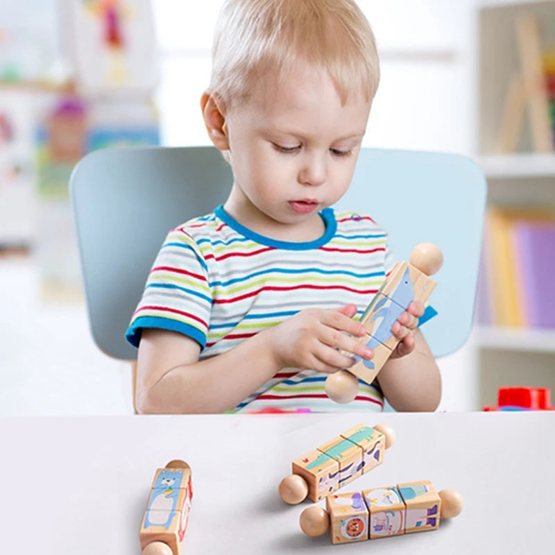 Wooden Rotating Rattle