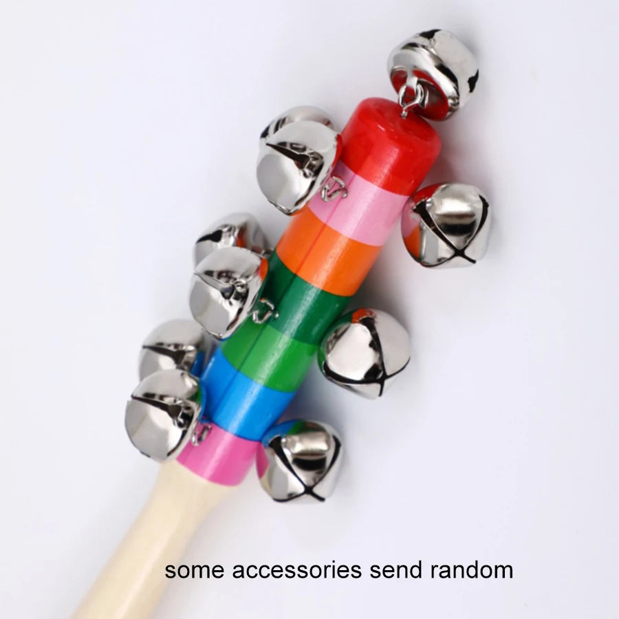 Rainbow Hand Held Bell
