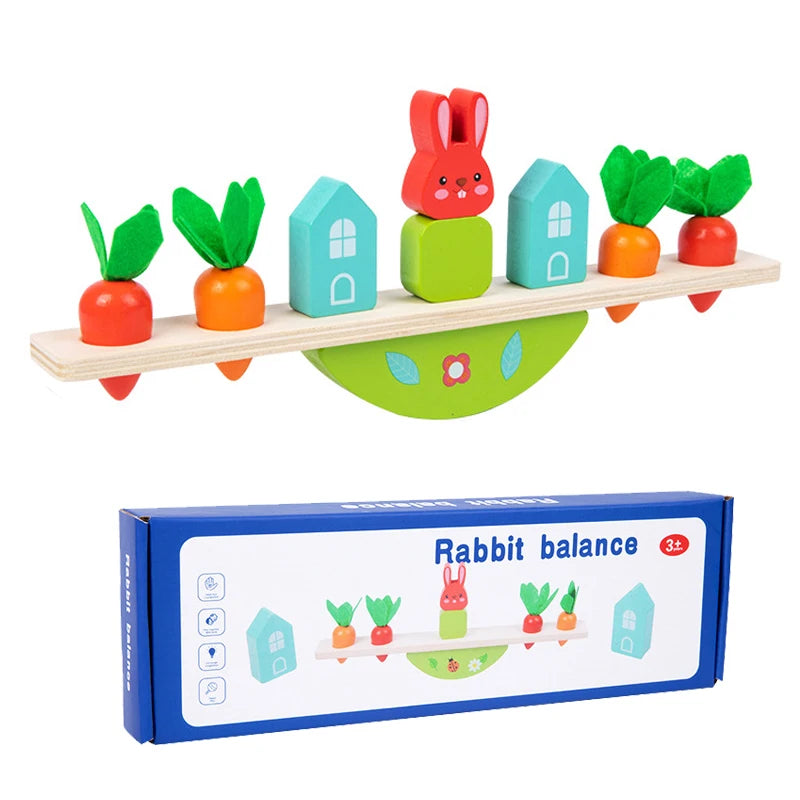 Wooden Balance Stacking Game