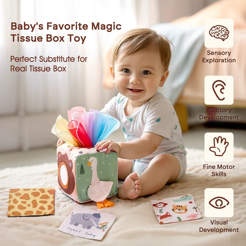 Soft Cloth Magic Tissue Box
